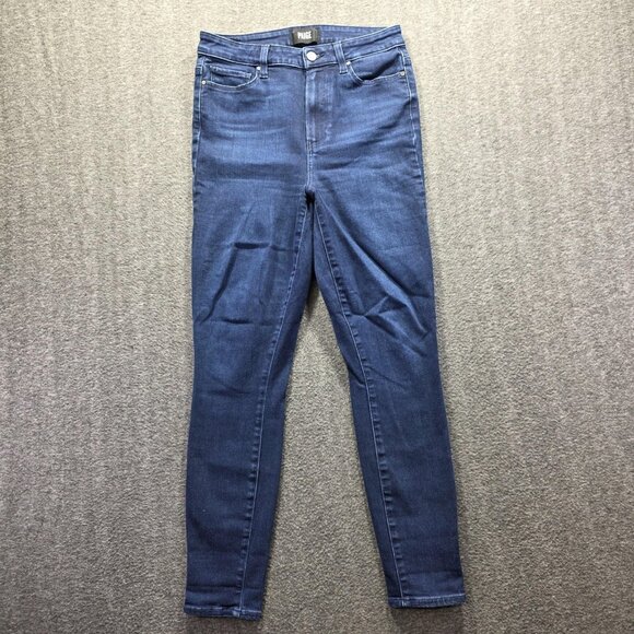 PAIGE Denim - Paige Margot Ankle Jeans Womens 29 Blue High Rise Skinny Stretch Denim